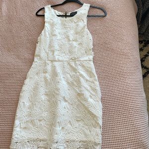 White ASTR lace dress worn once